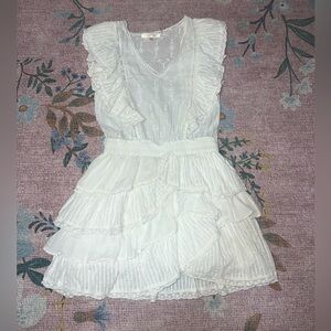 White LoveShackFancy Sundress size Small!